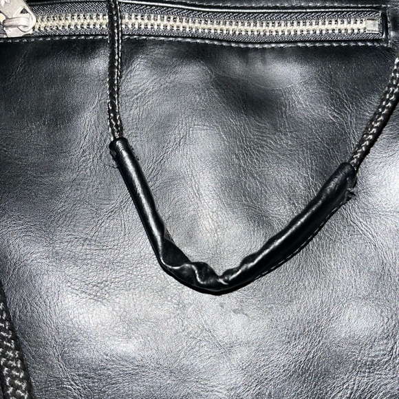 Adidas Faux Leather Drawstring Backpack - Picture 5 of 9